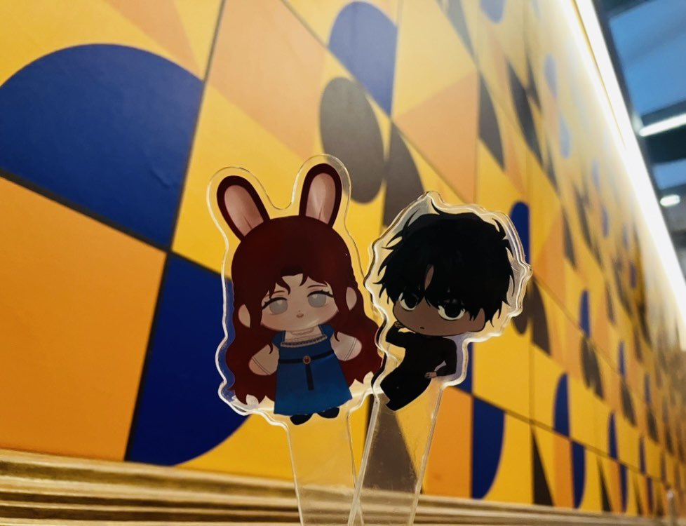 yarnandkitty's tweet photo. yesterday day 2 I brought our Calypse couple along to this recommended cheesecake dessert shop on my first visit for brunch!

#상수리나무아래 
#オーク樹のした 
#undertheoaktree
#橡树之下 https://t.co/vADJ2W8OeM