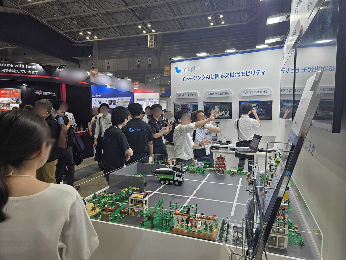 morpho_inc's tweet photo. #人とくるまのテクノロジー展 2026 YOKOHAMA

多数の方にブースにお越しいただき、「イメージングAIと創る次世代モビリティ」を体感いただきました。
ありがとうございました。

製品の詳細は弊社サイトにも掲載しております。
https://t.co/yFTXVtiXsl

#人テク #モルフォ https://t.co/ZNxHNr0EyZ