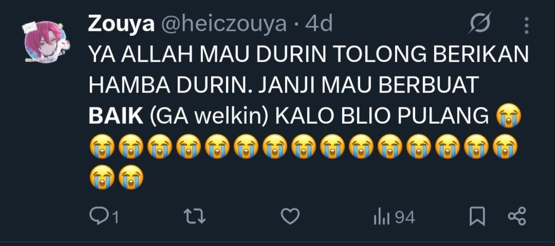 heiczouya's tweet photo. - GIVE AWAY WELKIN 💖

Dalam rangka menepati janji dan finally dapet durin (+nicole pity 2, hiks semoga sempet dapet lohen apalagi pas uts bannernya 💔). Syarat nya cuma RT sama like aja yah 

🎁 1 Winner welkin bisa via uid or login with invoice

End🗓️: 6 Juni 2026

GOODLUCK⭐ https://t.co/a9BzjmqS98