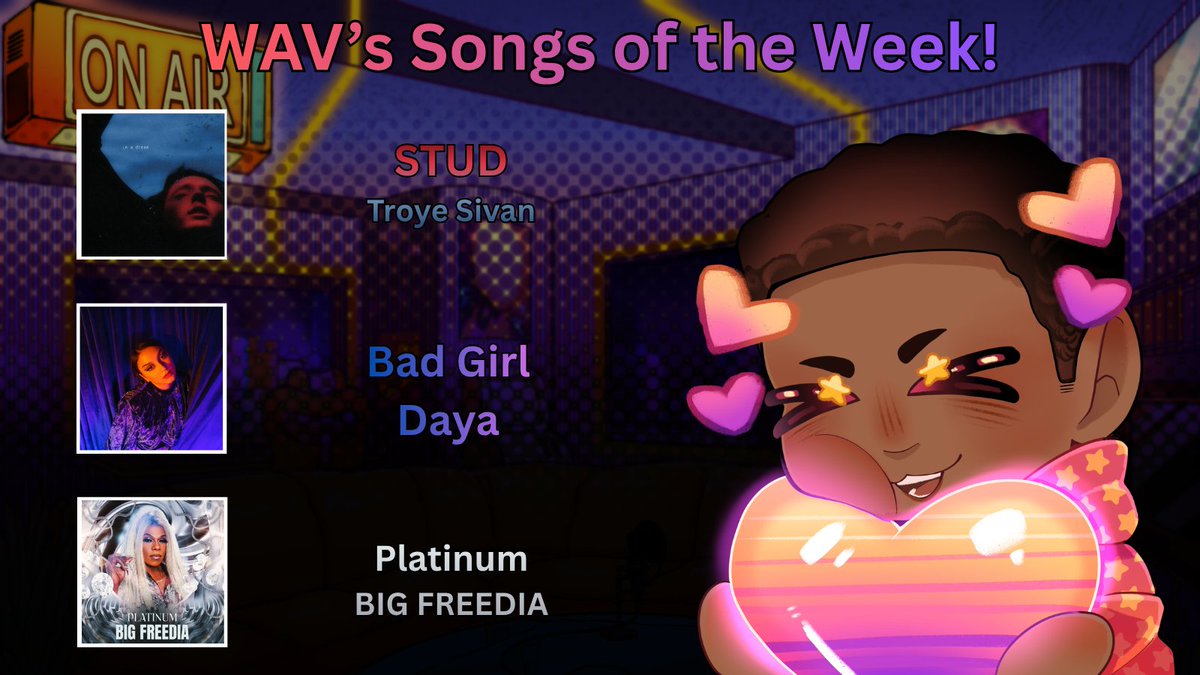 Supa_WAV's tweet photo. I usually have a mix of songs from all artist no matter who they are, BUT for pride month I'll feature more artist that are LGBT+! 

Happy Pride! https://t.co/jRa1UtODGN