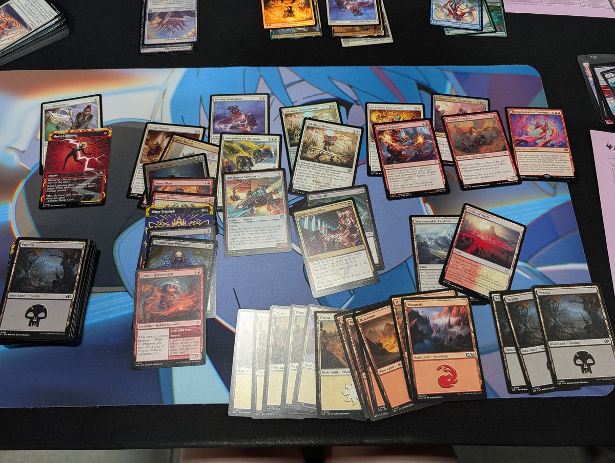 feralcatgirl's tweet photo. scrubbed out in the RC but top 32'd the limited championship qualifier https://t.co/zzIQgxGoPT
