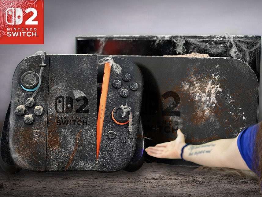 penguintbh_'s tweet photo. This is my switch 2s current state, we can’t go much longer 😭 https://t.co/Eg9A58AV1k