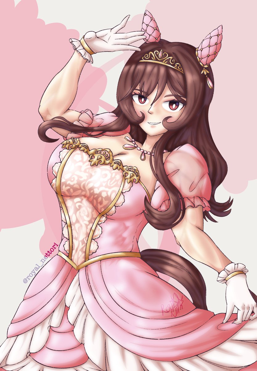 ト*ム様 【ウマ娘 ファンアート】ジェンティルドンナ ブライダル 花嫁