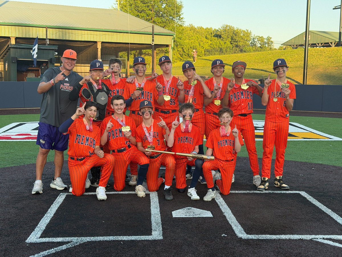 NOVAPremierBB's tweet photo. Congrats to our 14u 🍊 winning @RipkenBaseball Summer Kick-Off Championship! Absolute team effort ending in walk-off in the finals! 🏆 💍 #GoPremier https://t.co/dh2yBHYarj