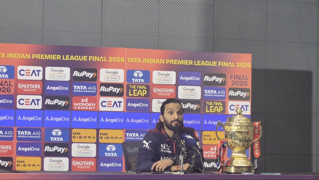 RcbianOfficial's tweet photo. “We dedicate this trophy to our fans, actually not fans, family members, who passed away in the tragedy last year.”

— Rajat Patidar after RCB’s title win ❤️🏆 https://t.co/zOtFPfv7TS
