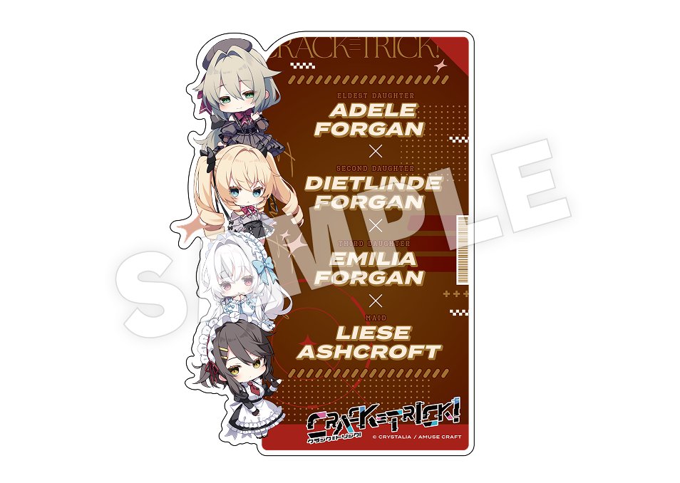 クラトリ グッズ受注販売✨ ゲームブランド 「 #CRYSTALiA (クリスタ