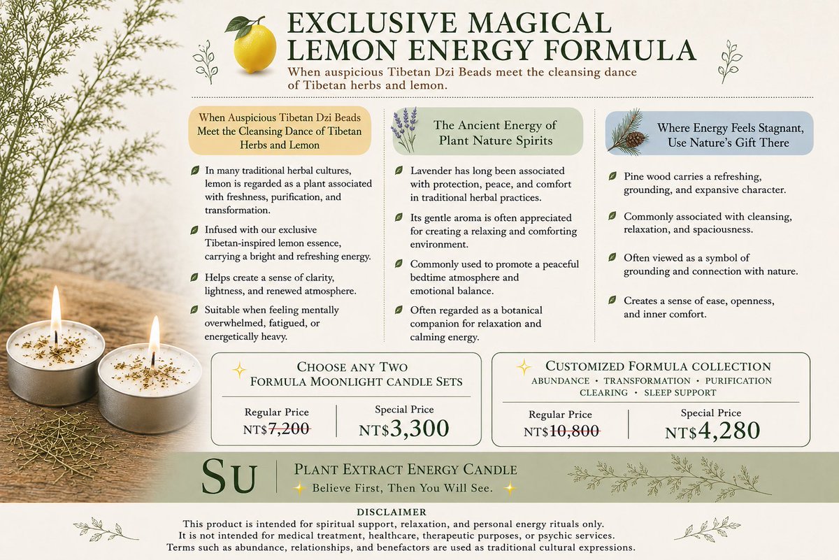 Dodoroes3's tweet photo. Tibetan Secret Recipe: Magic Lemon Purifying Energy Candle

西藏秘方 魔法檸檬淨化能量蠟燭 https://t.co/Zt1eQ2gZu8