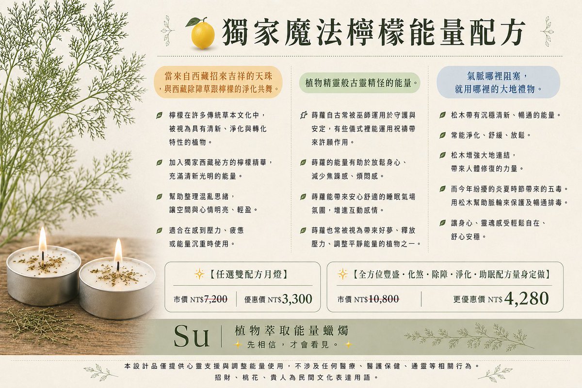 Dodoroes3's tweet photo. Tibetan Secret Recipe: Magic Lemon Purifying Energy Candle

西藏秘方 魔法檸檬淨化能量蠟燭 https://t.co/Zt1eQ2gZu8