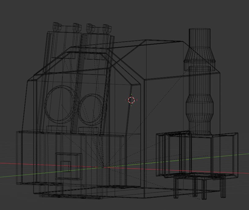 TristoreEscape's tweet photo. モデリングの労力の割に出番が少なかったガラス溶解炉です。

#Blender https://t.co/cJjfEF1aed