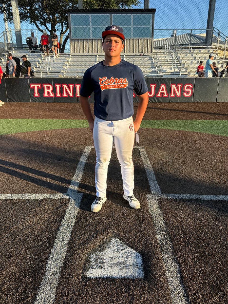 PG_NTX's tweet photo. 2026 15U DFW Metroplex Opener

🏆Champions: @follow_cobras Walcott 2029
🥈Finalist: Texas Edge Grim 15U 
🏅MVP: Kameron Cruz (https://t.co/XE0jACOI4c) 5R 8H 3 2B 2 3B 9RBI 2SB 2BB
🏅MVPitcher: Hunter Crites (https://t.co/dSJ1gc7dJr) 6.1IP 9K 5H 5BB 2ER https://t.co/QBYkmB8TEy