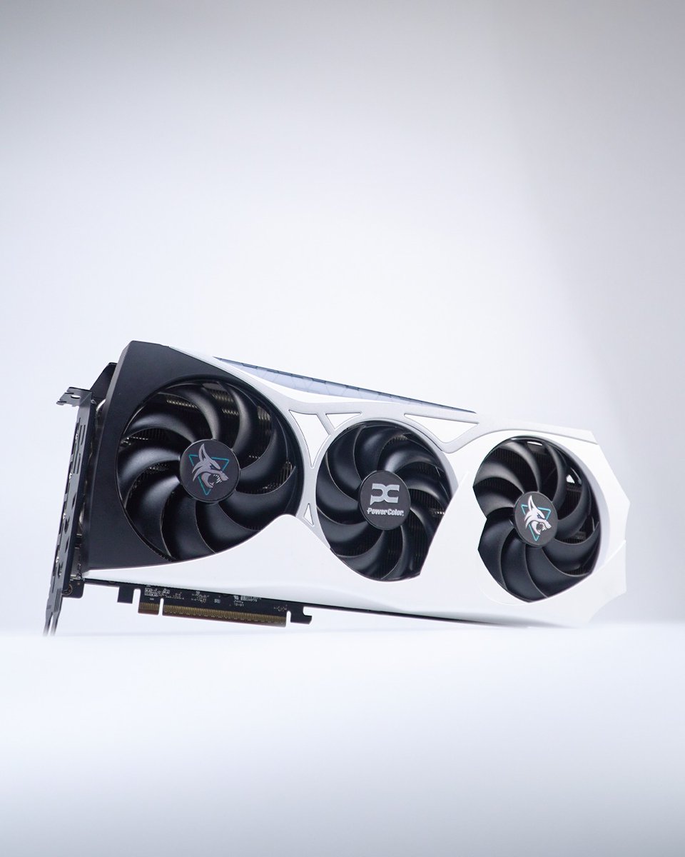 PowerColor's tweet photo. PowerColor REVA - Clean, Sharp, Ice-cold Aesthetics❄️ https://t.co/VcRYNLdwdO