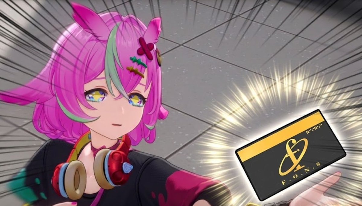 NTE_Ani_Info's tweet photo. Here's Haniel Blessing you with Unlimited Fons

#NTE https://t.co/Cuv5bTIcle