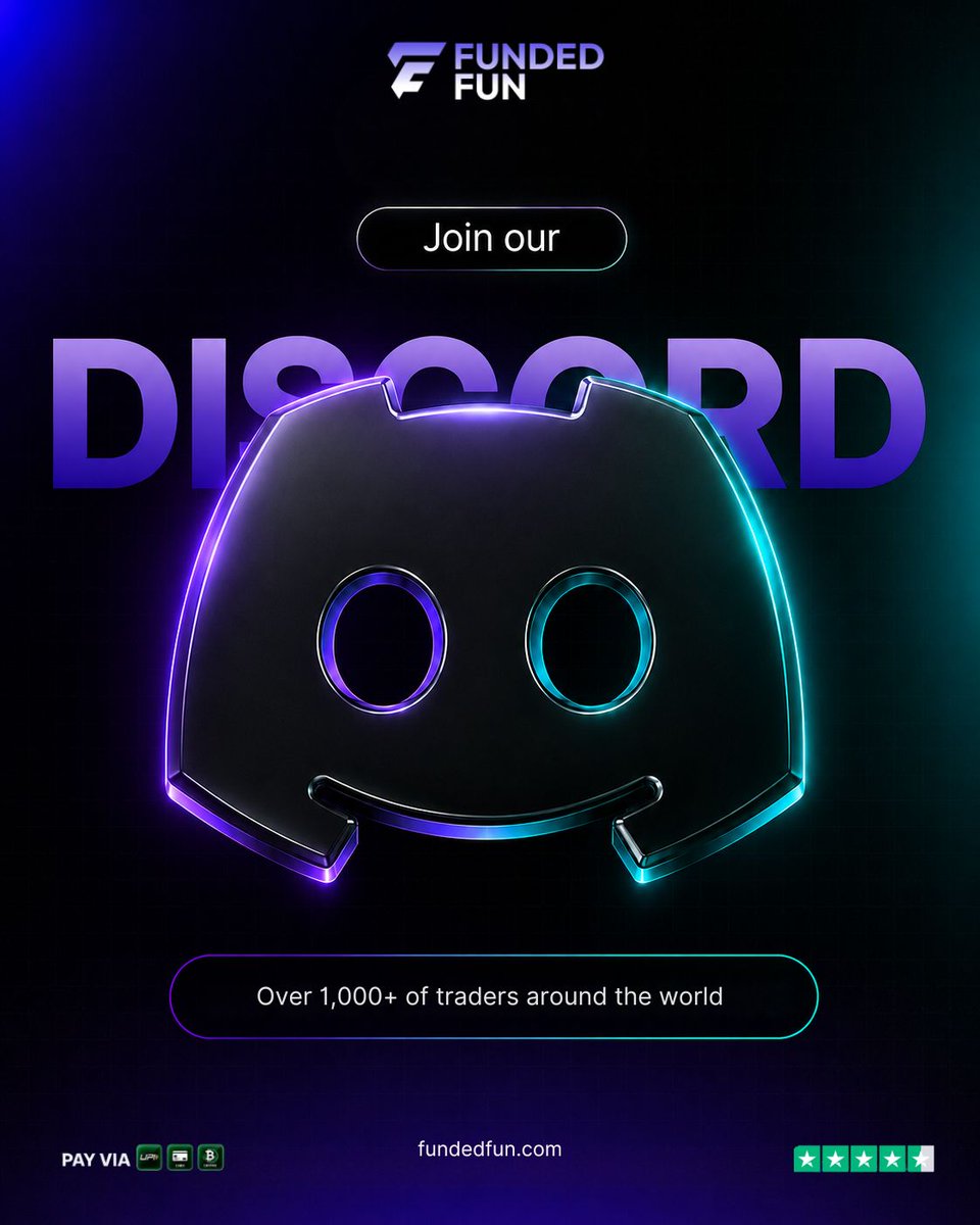 FundedFun's tweet photo. Connect with 1,000+ traders worldwide, get challenge updates, share ideas, and be part of a community built for traders.

Your funded journey starts here. 💜

#FundedFun #Discord #TradingCommunity #FundedTrader https://t.co/Q6TA6RPMOC