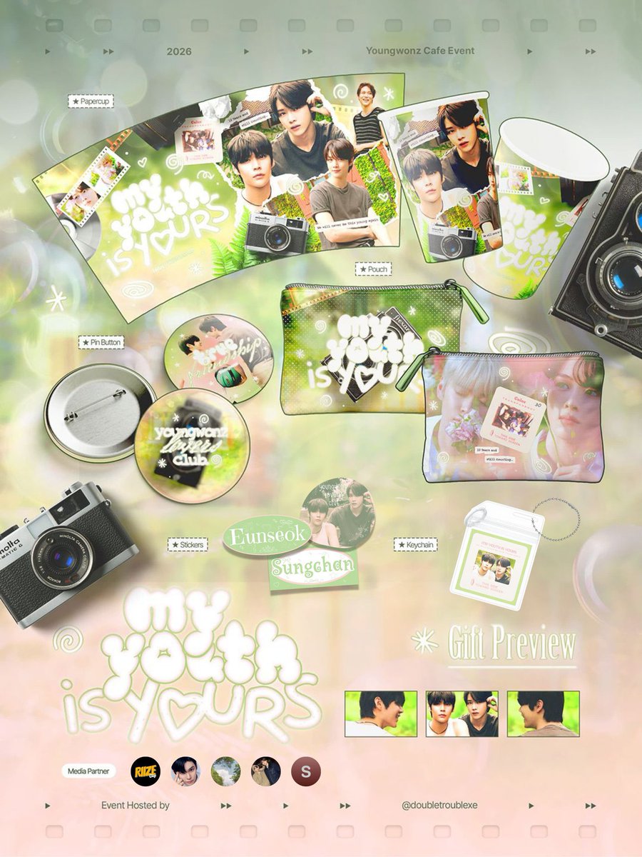 ALLINEUNSEOK's tweet photo. Youth only comes once in a lifetime! Just like #YOUNGWONZ, let's cherish our youth together and do something fun🦌🪨
🍃 𝓜𝔂 𝓨𝓸𝓾𝓽𝓱 𝓲𝓼 𝓨𝓸𝓾𝓻𝓼 🍃
📋 RSVP slot on June 1 (7:00 PM)
🖇️ sesi 1 : https://t.co/Us5wTA1fs0
sesi 2 : https://t.co/yBTEU37CEm
#MyYouthIsYours_JKT @doubletroublexe