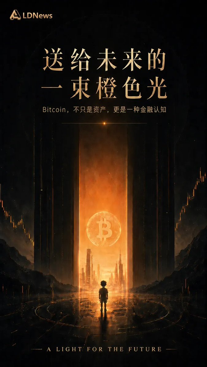 CryptoMetac's tweet photo. 送给未来的一束橙色光 🌈
#Bitcoin，不只是资产，更是一种金融认知
六一儿童节快乐。#web3 https://t.co/8AnbEj7aDi