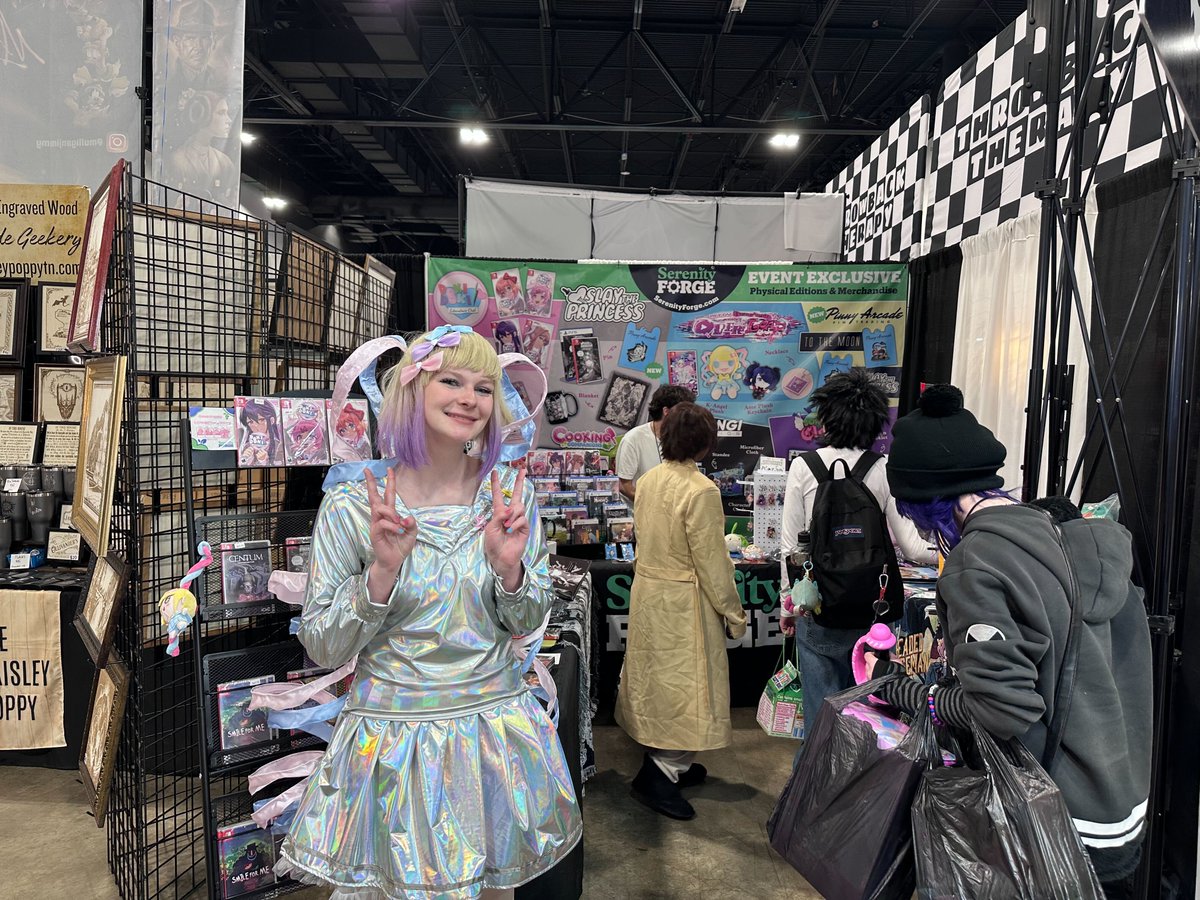 SerenityForge's tweet photo. Thank you to everyone that stopped by our booth at #FANEXPODenver! You made this weekend so special for us ❤️

See you next year! ✨ https://t.co/aZydelMOVA