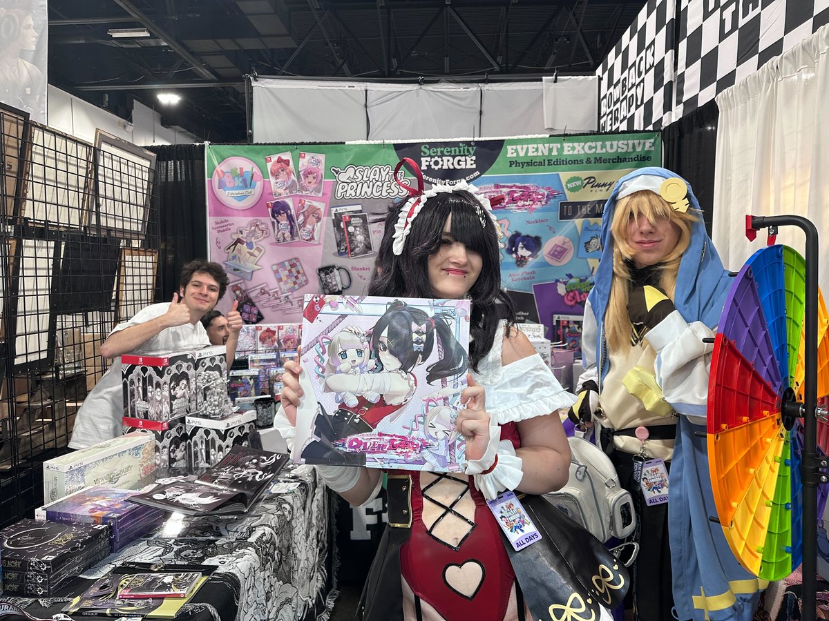 SerenityForge's tweet photo. Thank you to everyone that stopped by our booth at #FANEXPODenver! You made this weekend so special for us ❤️

See you next year! ✨ https://t.co/aZydelMOVA