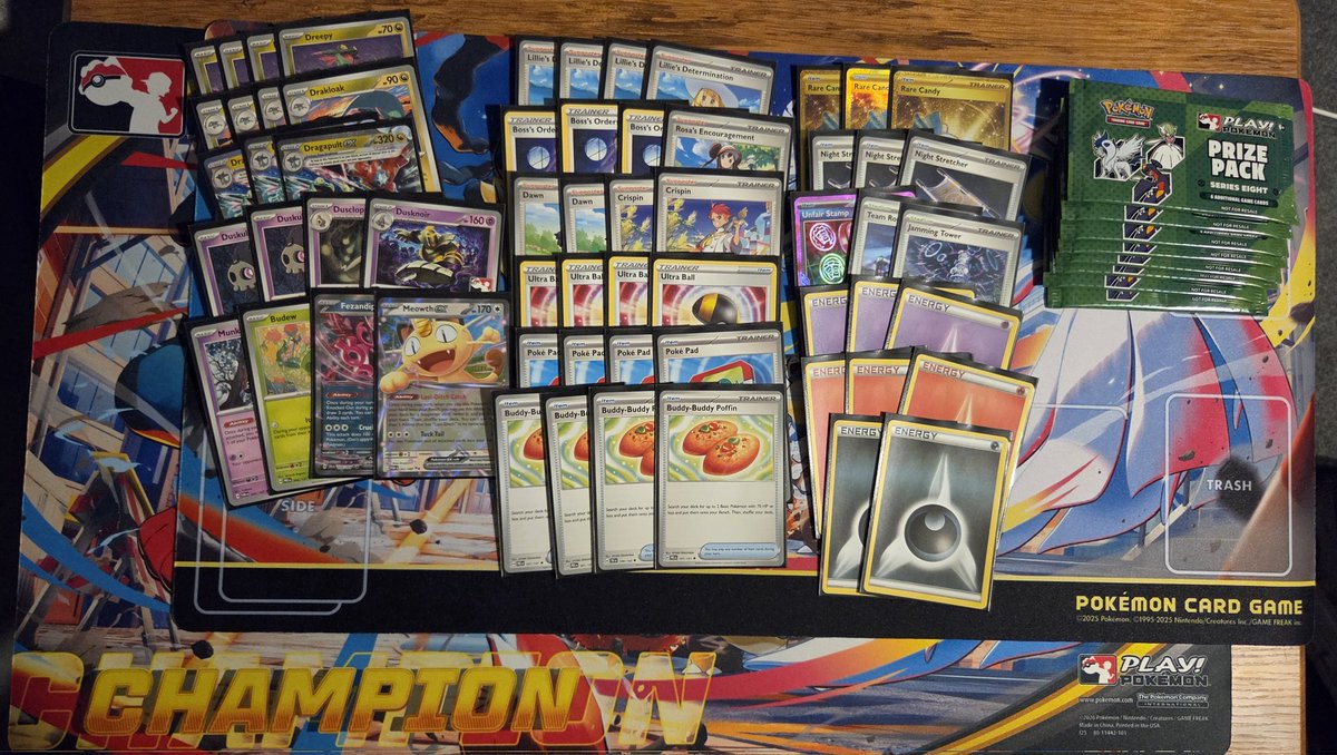 LOCOMANPR1's tweet photo. My gf got me the Japanese version of the champion mat in case I never won it. No pults in the room so candy's were broken. S/O @SkyHighCG for great tournament. https://t.co/9ciX0qT1E7