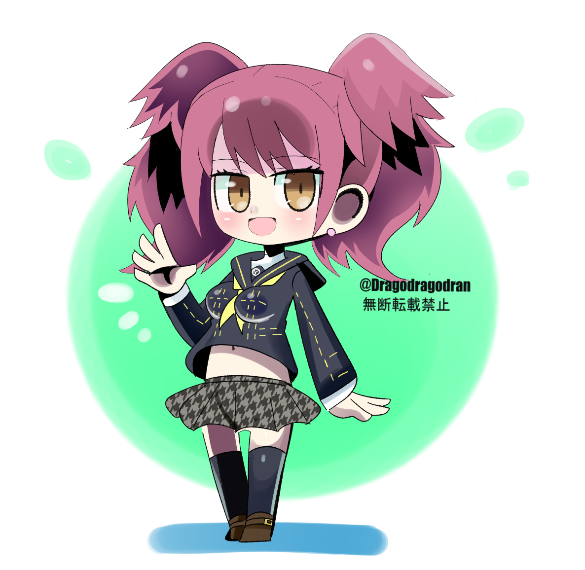 Dragodragodran's tweet photo. ペルソナ4 より  久慈川りせ / りせちー 。( Rise Kujikawa)  #persona4  #久慈川りせ生誕祭2026 #久慈川りせ誕生祭2026 https://t.co/zR5mVUpDPK