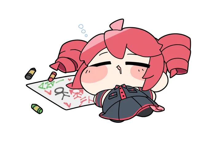 すやすやテトちゃん