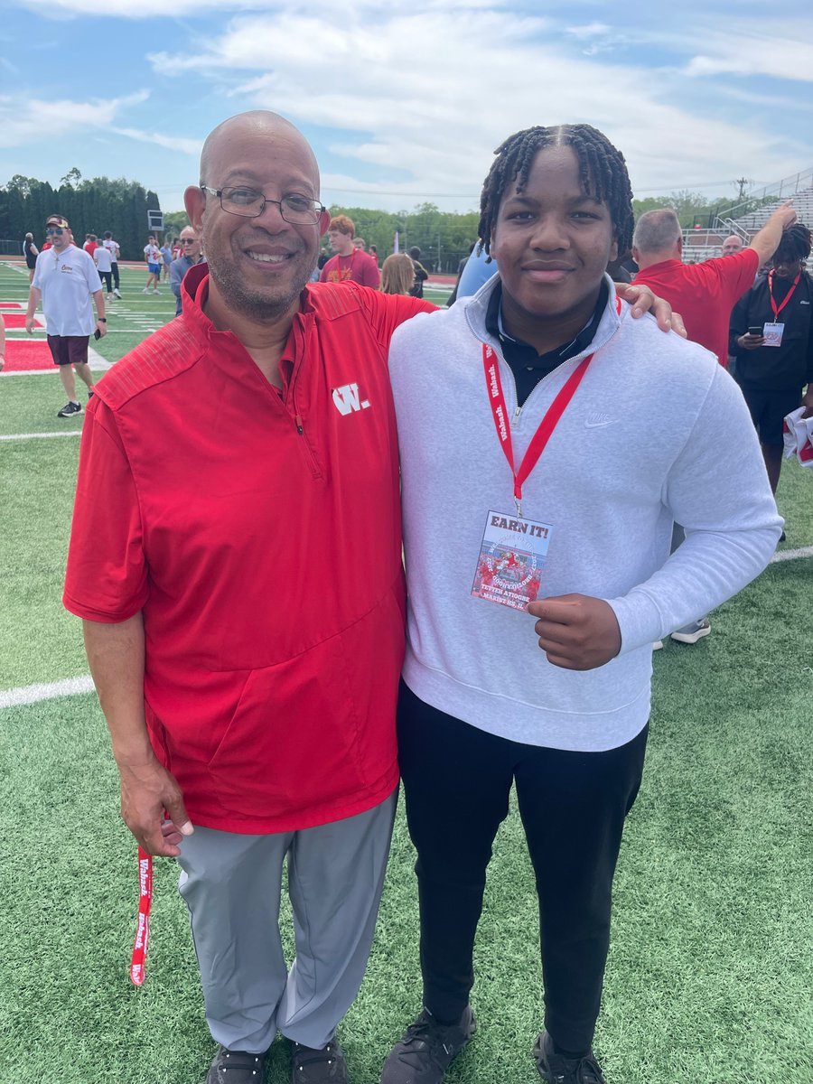 TehKAtiogbe's tweet photo. Great official visit to Wabash University this past weekend. Thank you to @coachbakewatson and the staff for an opportunity to learn more about the program and mission! #WAF!@WabashFB https://t.co/n2ySd2AG7S