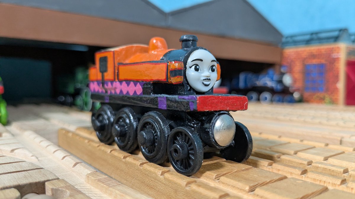 thatonetraingu1's tweet photo. Well she's done! Here's my updated Nia! https://t.co/bEYSvCruLP