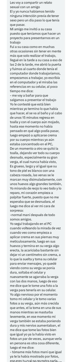 RelatosMedellin's tweet photo. Relato de un parcero haciendo un trabajo con un amigo en casa. 🔥

Envíen sus relatos al DM.

#MorboMedellín #CruisingMedellín #Relatosgay
#Exhibicionismogay #VoyeurMedellín #PajerosMedellín https://t.co/PaWpWm3G3A