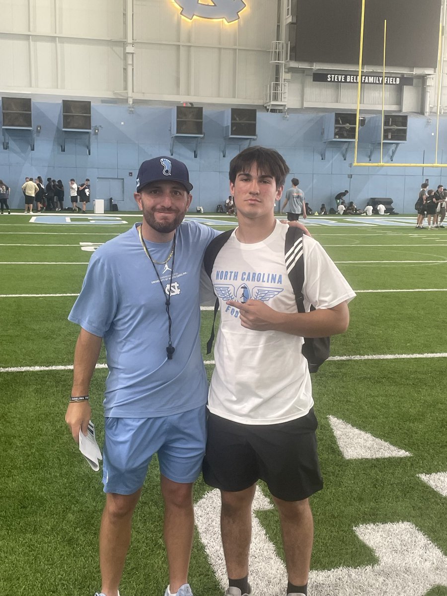 BryceThomas324's tweet photo. Thank you to UNC for the amazing camp today! https://t.co/WDS4vN9GtZ