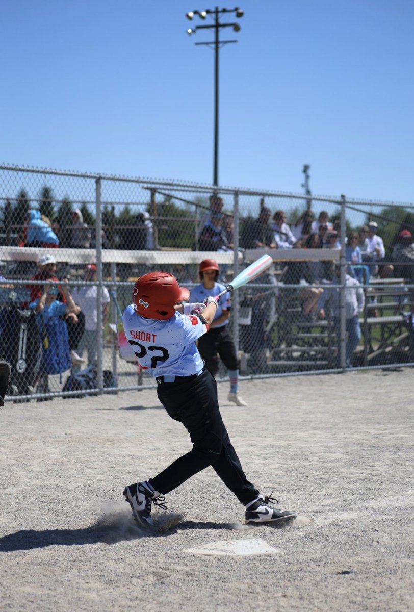 mace_short22's tweet photo. Another weekend, another couple bombs.

Career home runs 20 and 21. 

10yo and I’m just getting started! #baseball #homerun #homerunhitter #10u #perfectgame #prospect https://t.co/PRp4E6W6ai