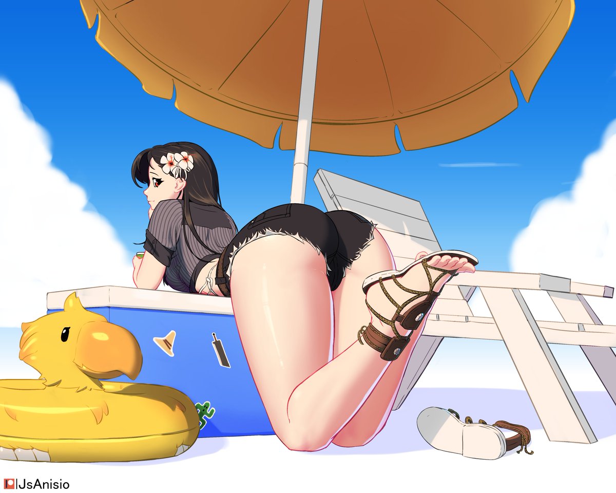 JsAnisio's tweet photo. Tifa (Final Fantasy VII) https://t.co/2R4bFRm72P