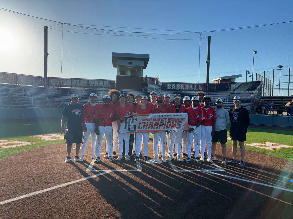 PG_NTX's tweet photo. 2026 18U DFW Metroplex Opener

🏆Champions: @BC_Cavemen Garcia
🥈Finalist: Cooperstown Cobras Munguia 2027
🏅MVP: Joseph Foster (https://t.co/QuC2dA57XS) 6R 5H 3B 7RBI 7SB 2BB 
🏅MVPitcher: Jeg Shirley (https://t.co/hnbweWqr5z) 5.0IP 4K 2H 0BB 0ER https://t.co/jecZMcxxzE
