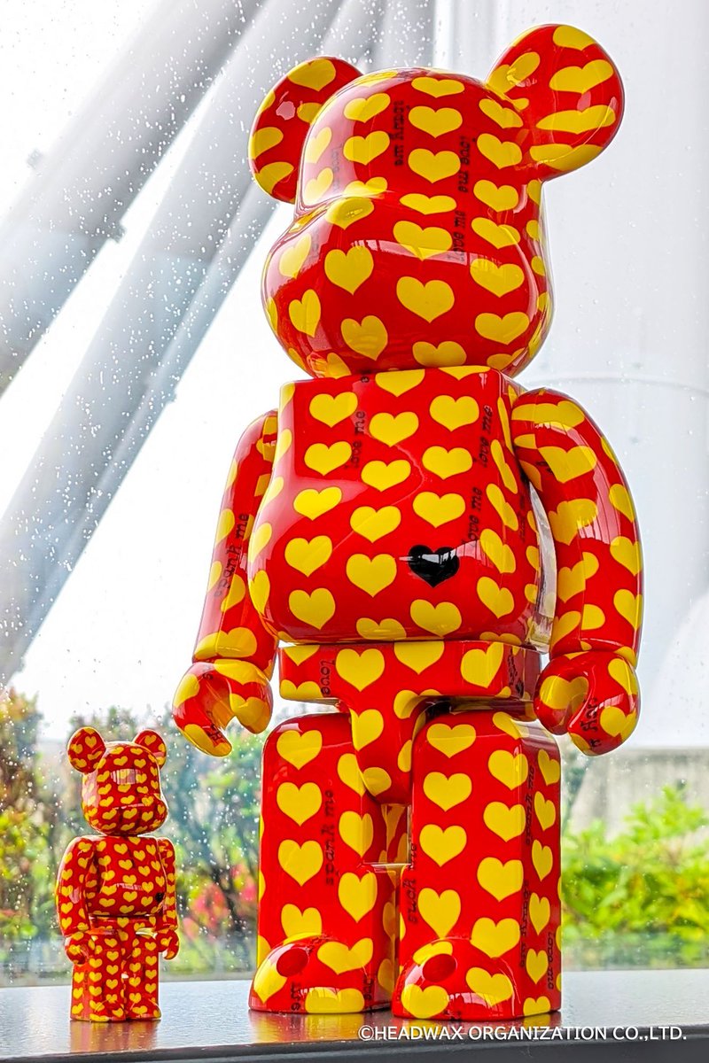 Today's SOLAMACHI】 Amplifierから『BE@RBRICK Yellow Heart Reverse