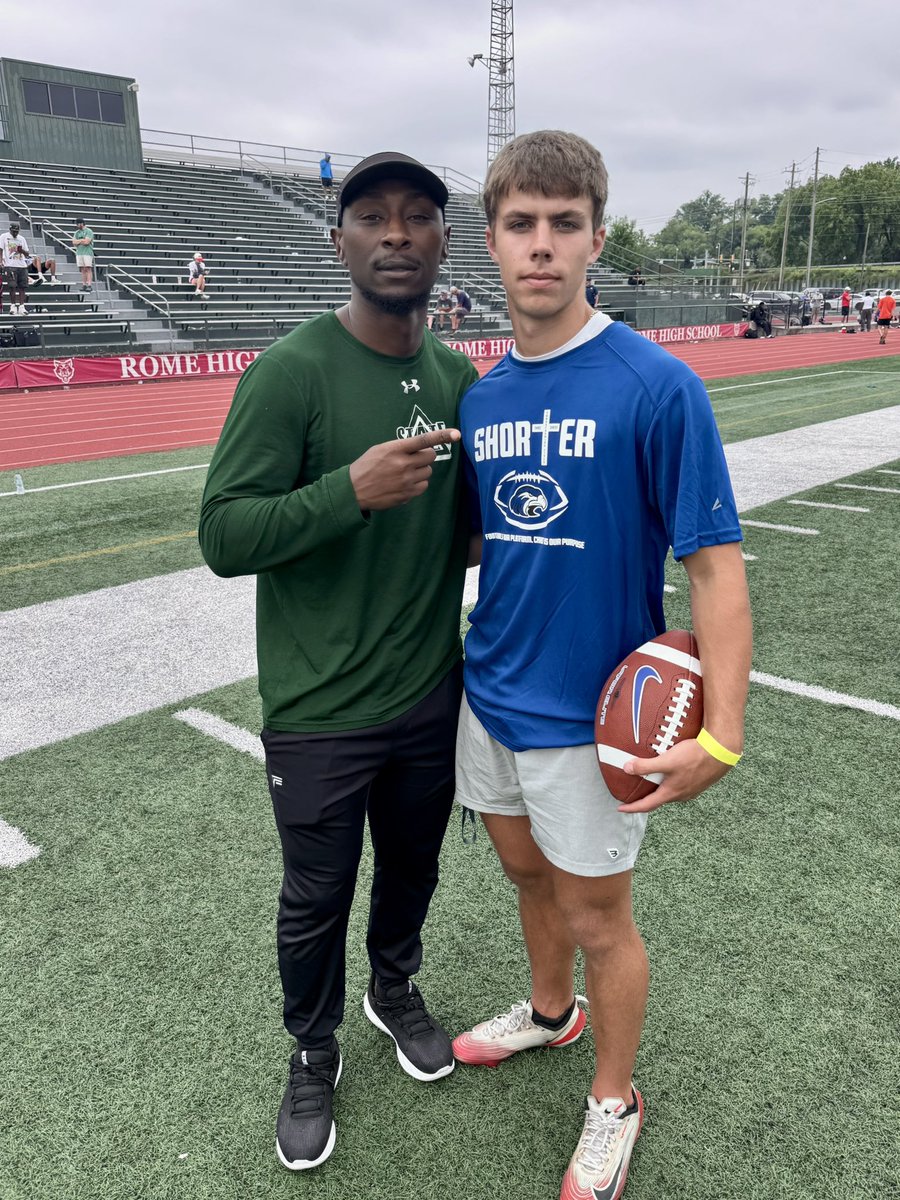 Joseph_Owens12's tweet photo. Good camp today at Shorter @Shorter_FB.  Thank you to @coachmorrison58 @CoachDietlSU @CoachRice1231 for the invite.  

Also good  to see @Ryoung11_ @coach_parden @Benji_Jae at camp.

@RecruitGeorgia @ToombsFootball1 @CoachBMart @CoachGreenway @PrepRedzoneGA @itgnext_georgia @on3recruits @Rivals @RivalsHS @RecruitNE_GA @GAPrepVarsity @gaprepscores