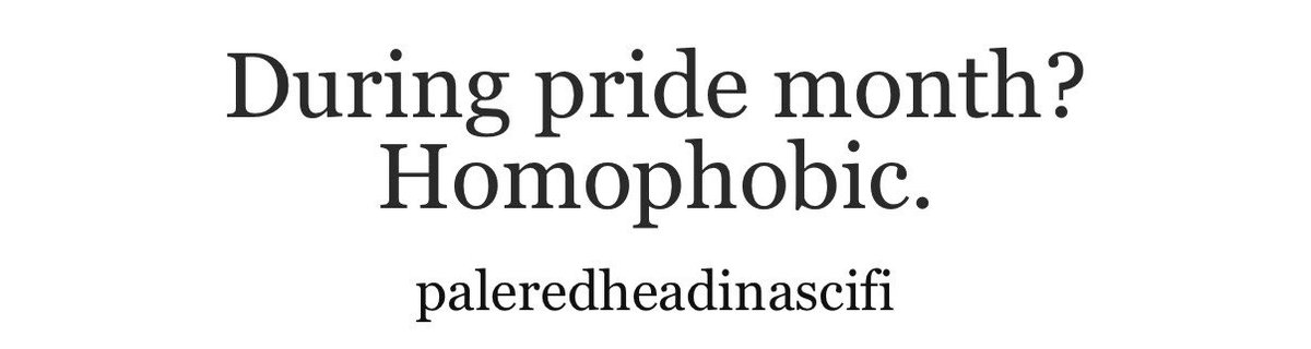 palwritesfics's tweet photo. happy pride month to the time I accidentally sent out a notification to thousands of people that said “[AO3] paleredheadinascifi posted during pride month? homophobic.” https://t.co/xYIdTUevzH