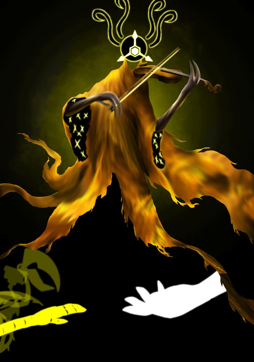 General_TrollG's tweet photo. "The 𝔾 𝕆 𝔻 ⁽ᵈᵉᵛᶦˡ⁾ fiddle's about the tragedy of a young girl who without knowing... meet her doom..." (Official art abt The Solver from Otherwordly exterminators AU)

#MurderDrones #MDAu #Art #OEau #OtherwordlyExterminatorsAU #fanfiction 
 #Digitalart #ibispaint #MDart https://t.co/Fso6CJTrXd