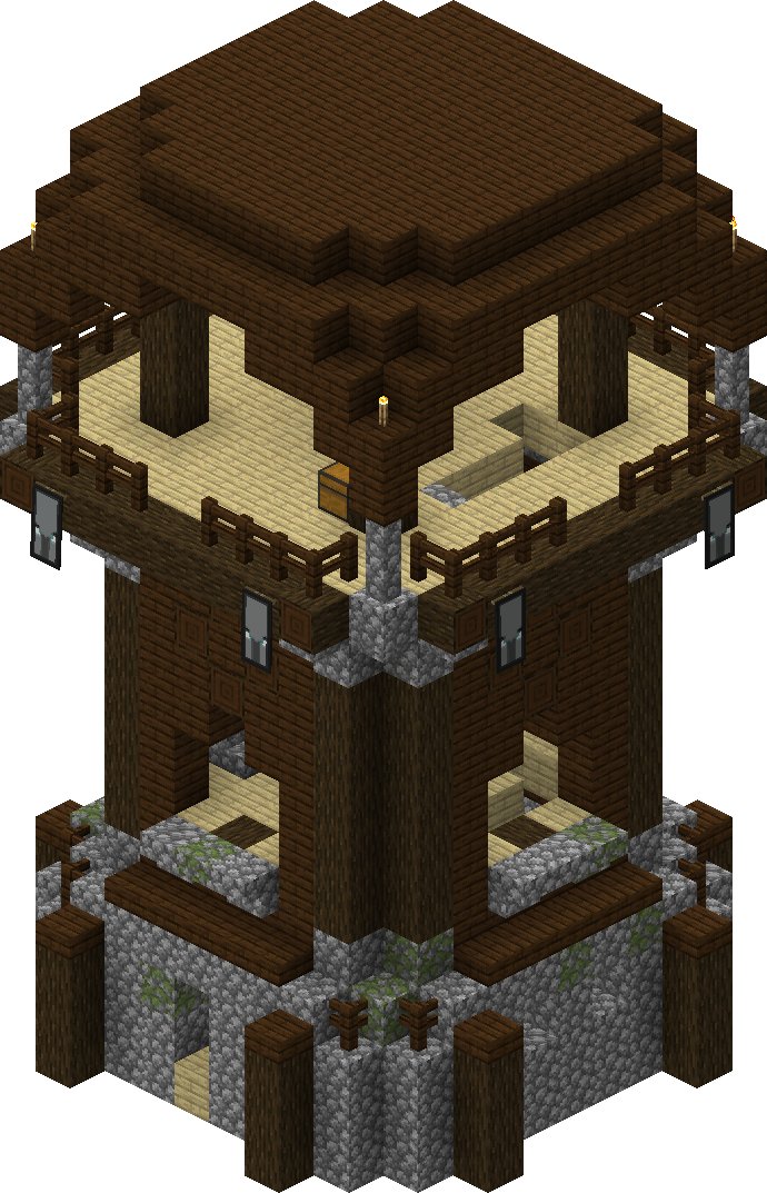 Marmitex78's tweet photo. Lots of people don't realize simple structures like villages and ruined portals are for the players to learn building layout &amp; game mechanics

While more complex structures are lore-important and challenging

Structures aren't just "loot buildings", they're teachers https://t.co/nrLQPOZiFu