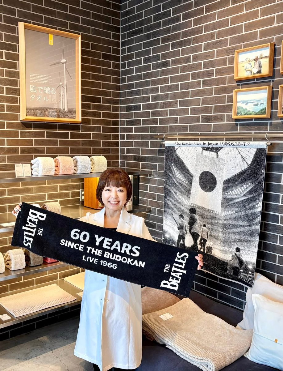 TheBeatles来日60周年！】 TheBeatles ×IKEUCHI ORGANIC Beatlesの来日