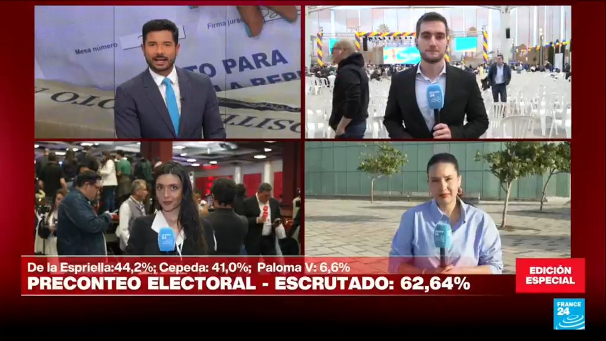 France24_es's tweet photo. @RosaPMasdeu 🇨🇴🗳️ Aquí puedes ver nuevamente nuestro especial de noticias con el reporte de nuestros periodistas @Andresmezam1, @RodrigoSedano3, @RosaPMasdeu y @EelMaria➡️https://t.co/VEJF9rUbGu https://t.co/rF3gKYgf3v