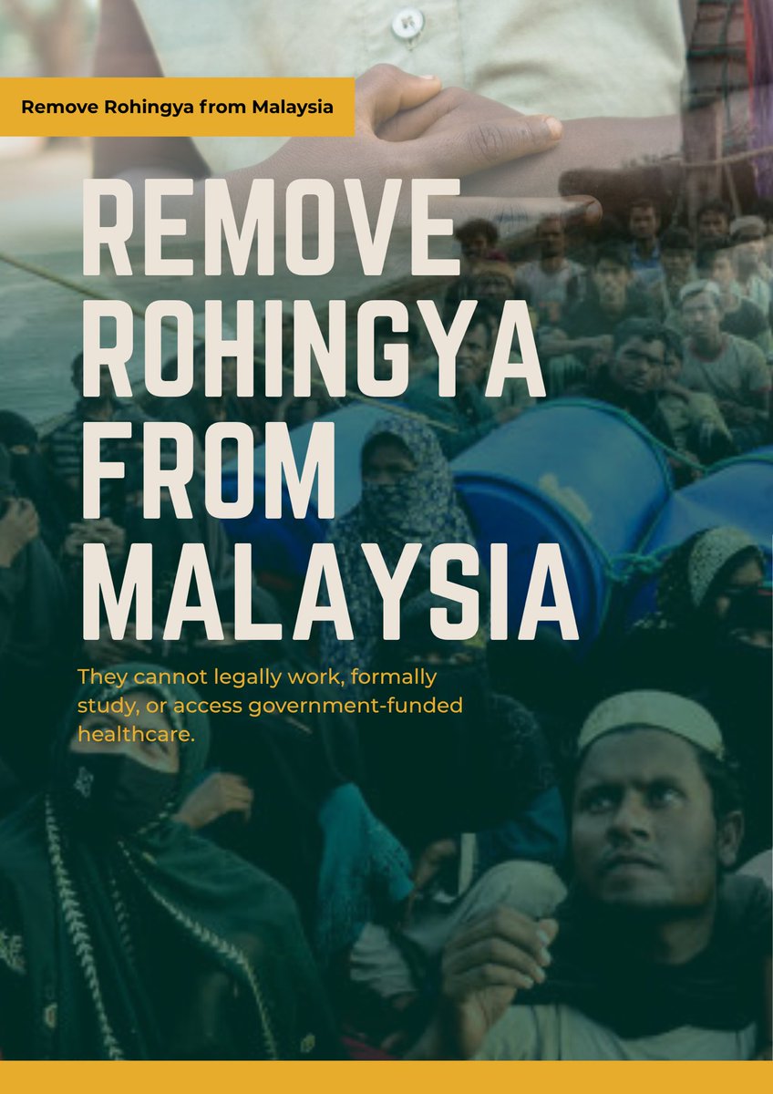bencanamalaysia's tweet photo. Sehari dua ni hangat isu Rohingya. Siap ada kempen menentang lambakan warga tiada dokumen ni masuk ke Malaysia. Mudahnya mereka masuk. Indonesia tak nak terima. Myanmar pun halau. Sekarang dah tahu sikap biadap mereka. Seperti melepaskan anjing tersepit. Apa inisiatif kerajaan? https://t.co/A5qgWKCtTF