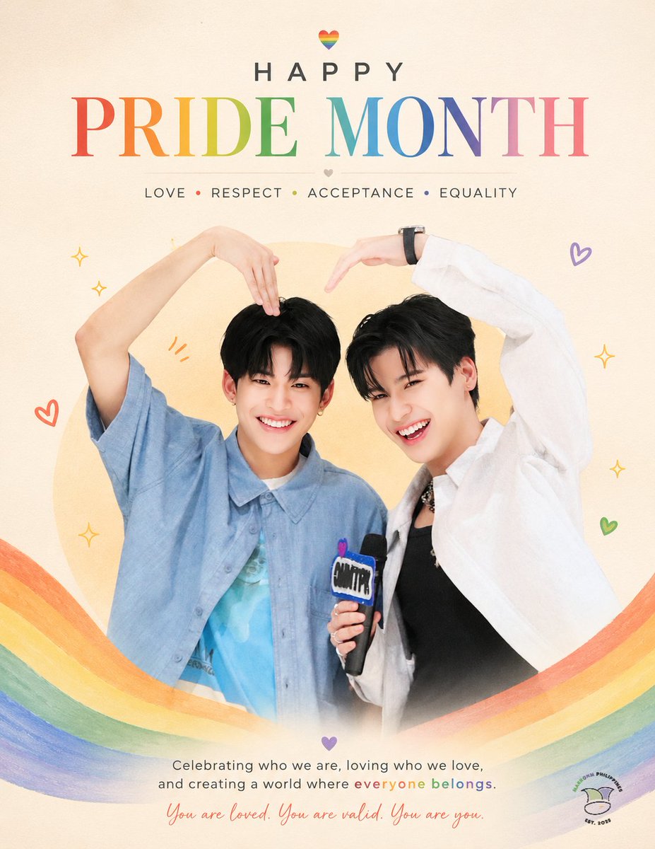 MarkOhmPH's tweet photo. As we celebrate Pride Month this 2026, we're reminded of how far we've come, and how much more love, understanding, and acceptance we can continue to share with one another.

In a world that is constantly changing, may we never lose sight of the importance of being kind, embracing our differences, and creating spaces where everyone feels seen, heard, and valued. Pride is not only a celebration of identity, but also a celebration of the courage to be yourself and the freedom to love openly and wholeheartedly.

This month, and every month, may we continue to support one another, express love without fear, and build a community where everyone can truly belong.

Happy Pride Month to our LGBTQIA+ family and to everyone who continues to stand for love, respect, and inclusivity. 🌈✨

With love,
MarkOhm Philippines