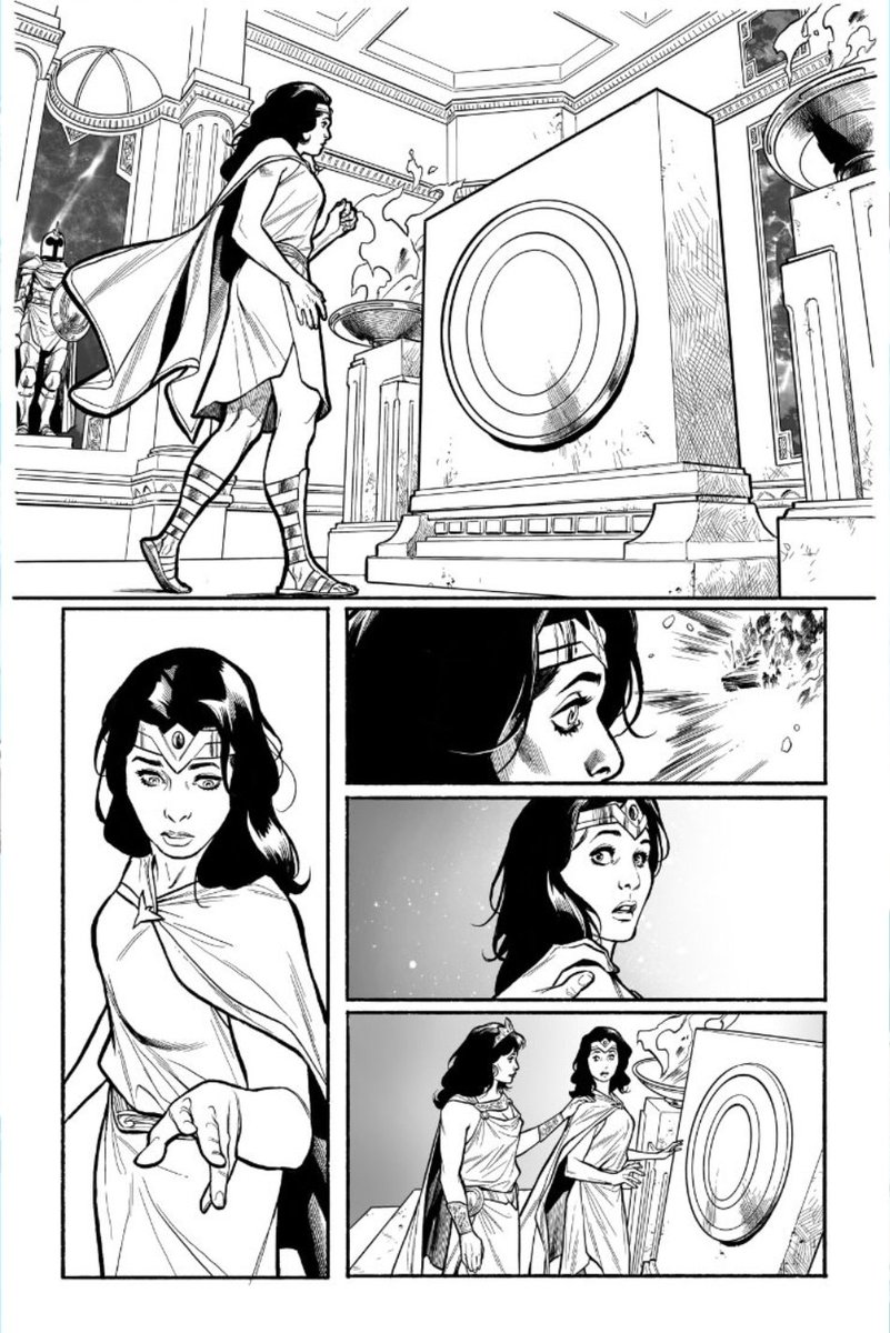 dcuworld's tweet photo. Stephanie Williams teasing more Wonder Woman related news very soon.

We also got a new look at Wonder Woman #35 or #36 which she's writing! https://t.co/0oQMHoxccK