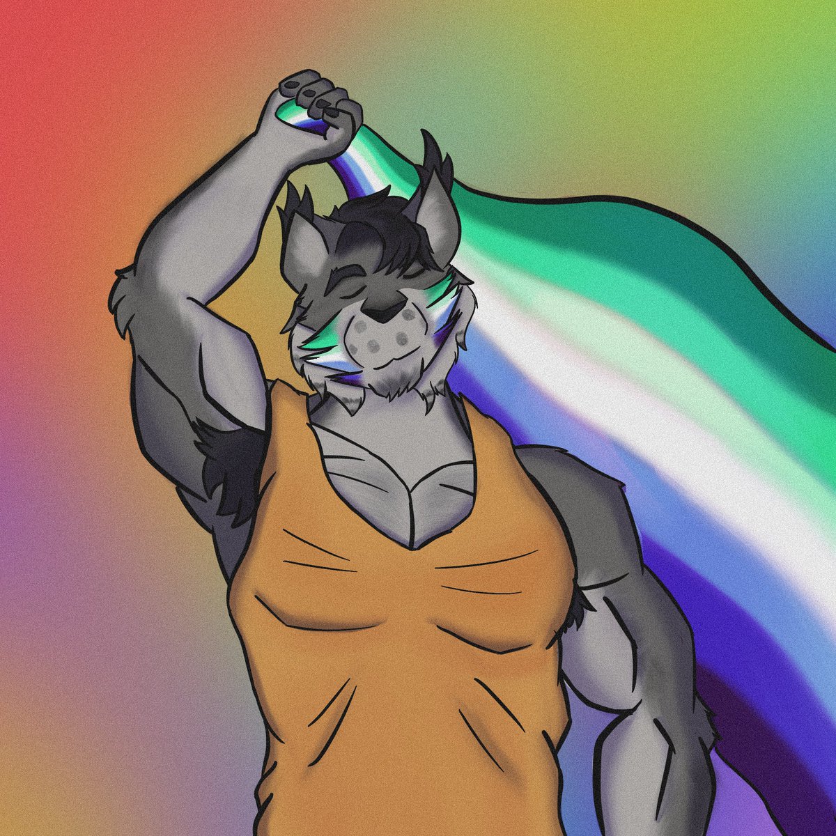 LuynxThe42474's tweet photo. Happy pride month furritos lindos uwu

#PrideMonth #MesDelOrgullo #furryㅤㅤㅤ https://t.co/h6FdThYQUB