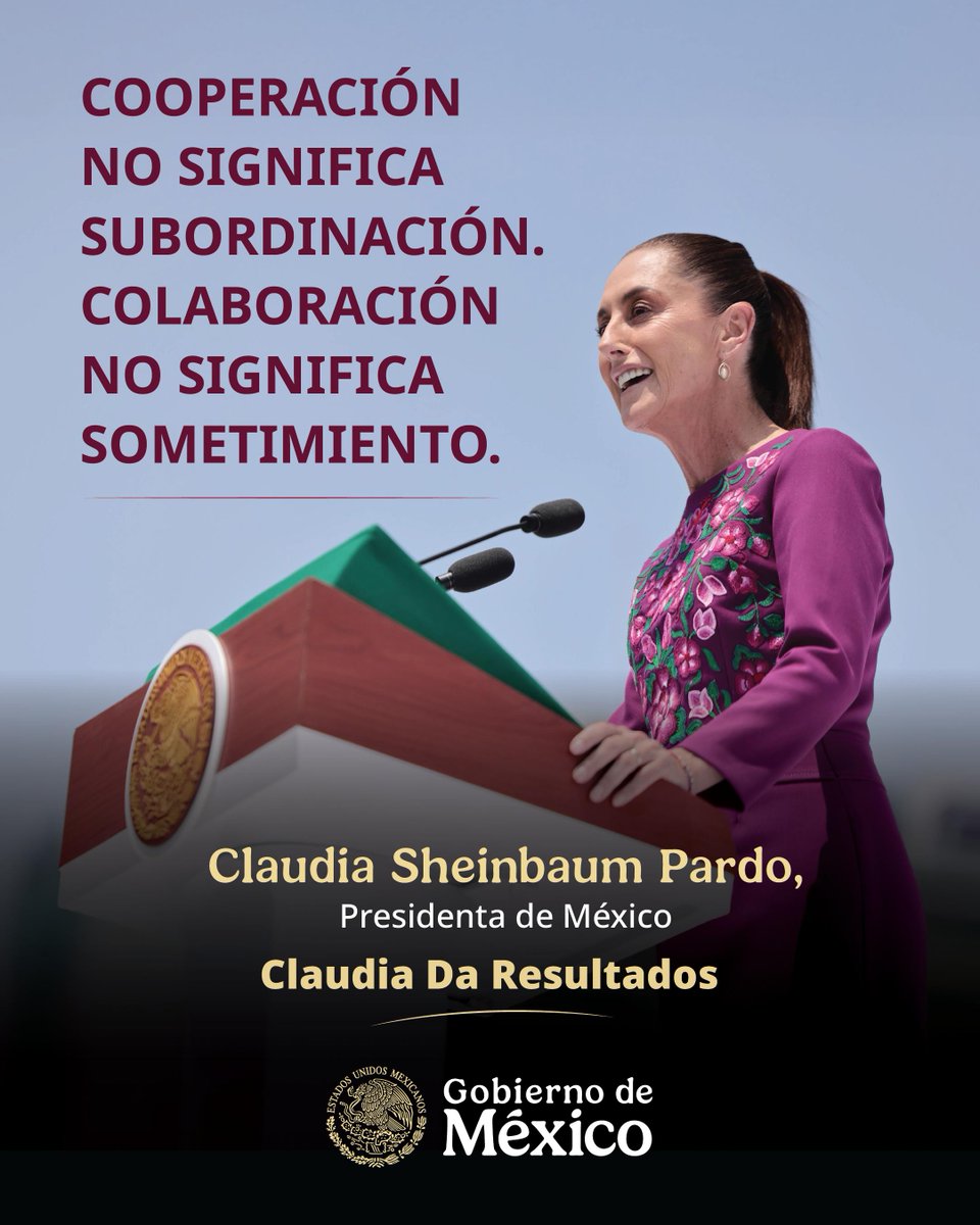Gabinete de Seguridad de México tweet media