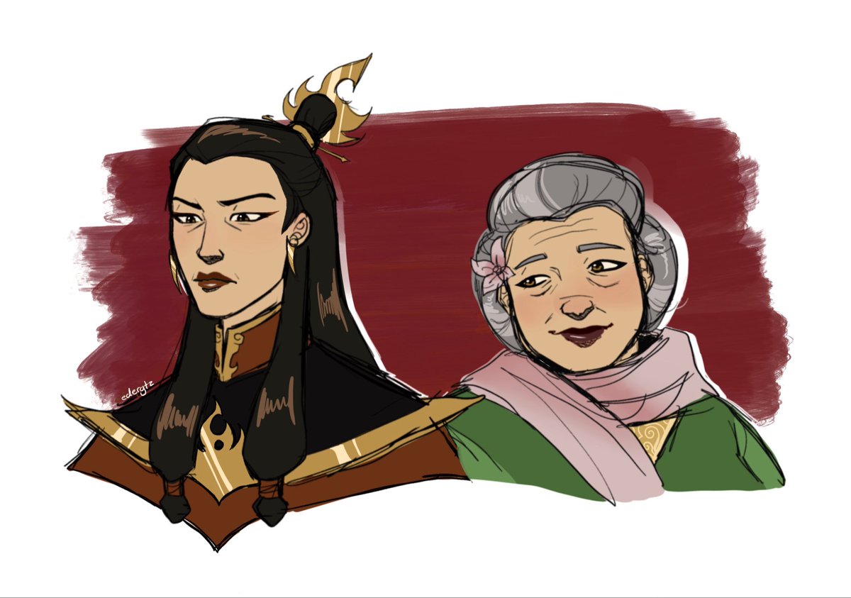 RT_2756's tweet photo. Fire Lord Ouzhen and General Ilah #atla https://t.co/CcT5wDW4bR