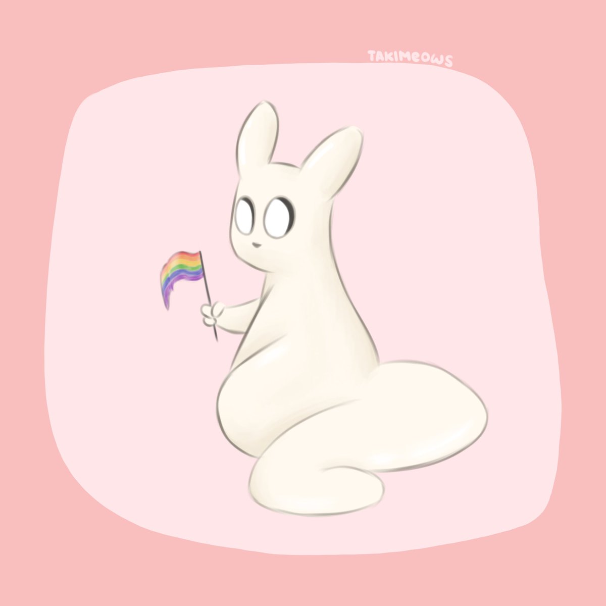 takimeows's tweet photo. Happy Pride Month!✨🏳️‍🌈
(First time celebrating it in my gay banned country)

☀️Also happy first day of summer and International Children’s day

#pridemonth #rainworldart #fanart https://t.co/glaWjOoQpH