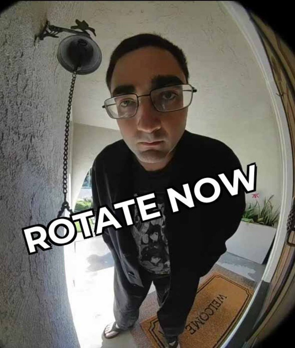 ROTATESOL's tweet photo. KNOCK! KNOCK! 

$ROTATE IS HERE! https://t.co/FVyfiUPk1N