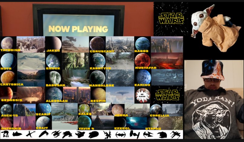 MRFLIXTER's tweet photo. HELLO WORLD! Missed the livestream, did you? Watch the replay, you can. STAR WARS Planets, the topic is. 

May the force be with you!

https://t.co/ny8bcSKhzB https://t.co/9TI3PmFr4p
