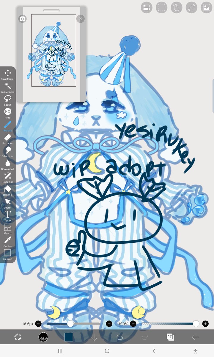 Yesirukey's tweet photo. Haciendo un diseñito 
Aunque no se si dejarlo asi como sketch o hacerlo mas limpio https://t.co/0liOljkY65