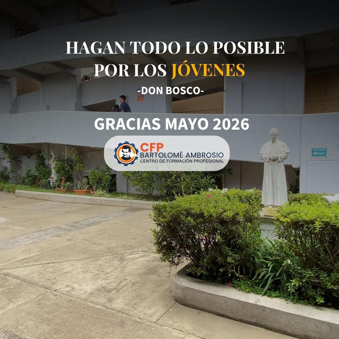CFPAMBROSIO's tweet photo. 🌟 "Hagan todo lo posible por los jóvenes." — Don Bosco. 🎓🙏

Gracias Mayo por los logros. Nos preparamos para nuevos retos en Junio.
#GraciasMayo #FundacionAlbertoMarvelli #CFP2026 #DonBosco #Educación https://t.co/lzbyRDE79S