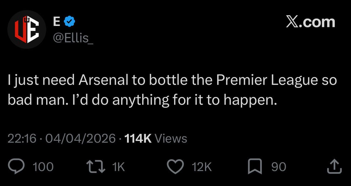 zuhumomar's tweet photo. “Who cares about the Premier League?” Like, okay dude. https://t.co/ZLhNFKu4ZO